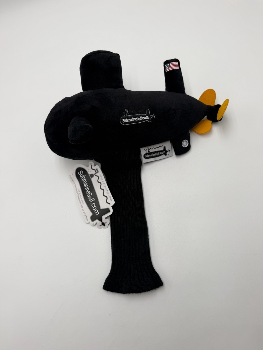 SubmarineGolf Submarine Golf Club Headcover Dive Alarm Sound Driver Navy NWT